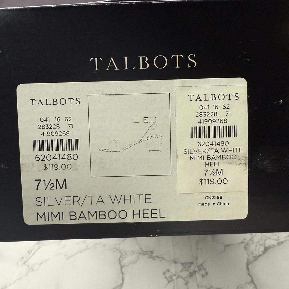 Brand new in box mimi bamboo heel from Talbots. - Picture 4 of 8